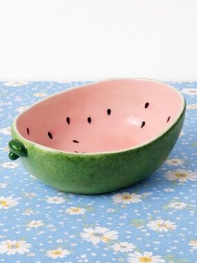 Target Bullseye Playground Summer Watermelon Ceramic Bowl